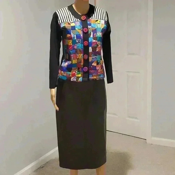 Pelle Coir vintage leather skirt - Picture 1 of 12